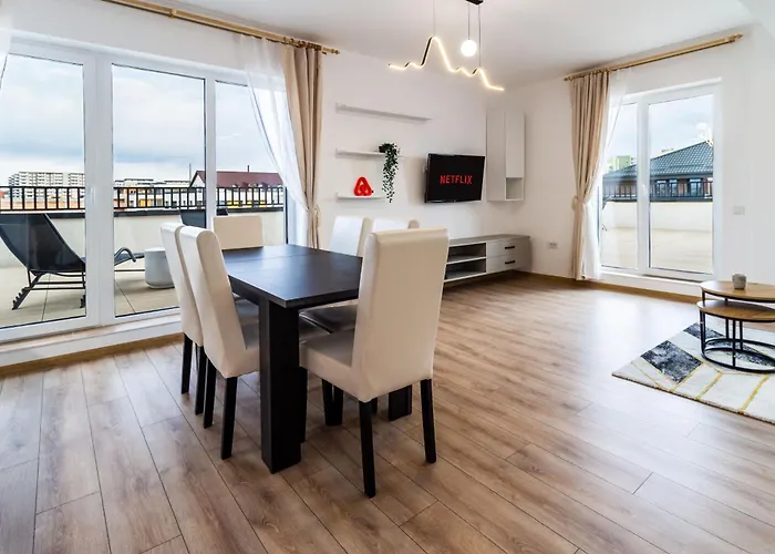 Skylark - Cairo Penthouse Cu Jacuzzi Si La Munte